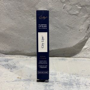 NIB Clear City Lips plumping lip gloss